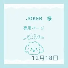JOKER様 リクエスト 2点 まとめ商品