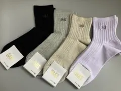 新品 ダックス ソックス 4足 オーガニック綿混 靴下のサムネイル