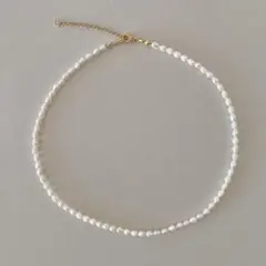 淡水パールネックレス