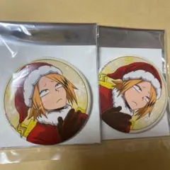 僕のヒーローアカデミア ヒロアカ メリれ！クリスマス 缶バッジ 上鳴電気