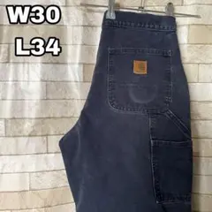 u*e様 革タグCarhartt ペインターパンツ ブラック W38×L32 - メルカリ
