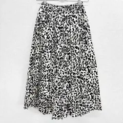レトロガール RETRO GIRL レオパード柄プリーツスカート