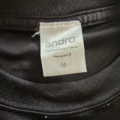 andro Mサイズ 黒 Tシャツ