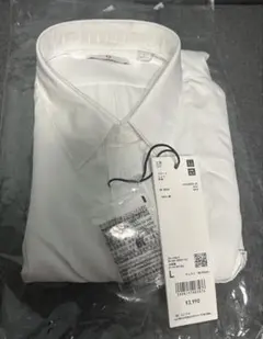 【新品未使用タグ付】ユニクロ +J スーピマコットンブロードシャツ 白