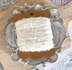 【残り1点】☆ながさたっぷり引き揃え糸5m シンプル 素材糸 変わり糸 白