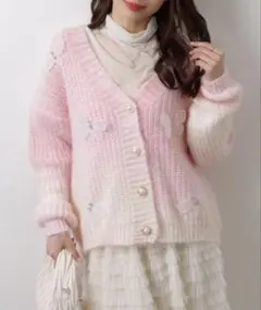 〖 Lace Ladies 〗 ニット カーディガン