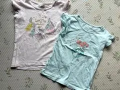 アリエル＆プリンセスTシャツ2枚セット