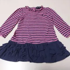 Ralph Lauren ボーダー ワンピース 90