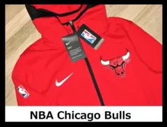 新品 NIKE NBA シカゴブルズ ショータイム フルジップ パーカー(S)Ⓗのサムネイル