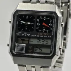 超希少【稼働品・美品】シチズン アナデジテンプ 腕時計 8988-S040817 