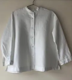 美品☆yuni☆スタンドカラーブラウスのサムネイル