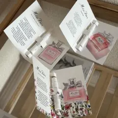 ミスディオール パルファン オールドトワレ　試供品　3点セット