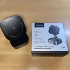 UGREEN ワイヤレス充電器 magsafe対応2in1