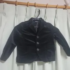 COMME CA ISM ブラック ブレザー 110cm