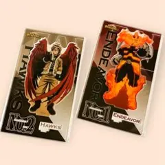 僕のヒーローアカデミア　ヒロアカ　アクリルスタンド　ホークス　エンデヴァー
