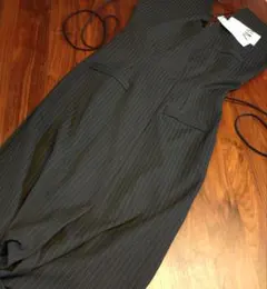 【タグ付き】ZARA ピンストライプ ワンピース