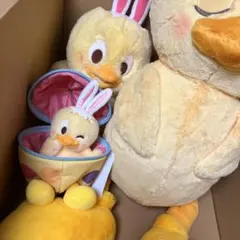 東京ディズニーシー限定 うさピヨ 抱き枕 ぬいぐるみ バッジ