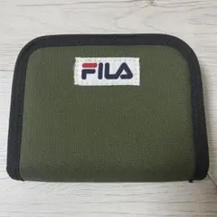 FILA 折り財布 カーキ 二つ折り財布のサムネイル