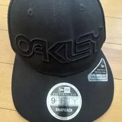 ニューエラ OAKLEY スナップバックキャップ ブラック 9FIFTY