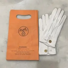 極美品】エルメス マルジェラ期 ロンググローブ ベージュ - メルカリ