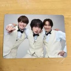 なにわ男子 ND5 大西流星 大橋和也 藤原丈一郎 トレカ