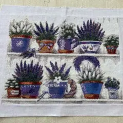 クロスステッチ刺繍　完成品