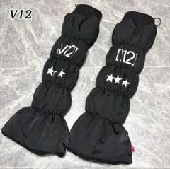 ⭐︎V12⭐︎ ヴィトゥエルヴ　レッグウォーマー　ブラック