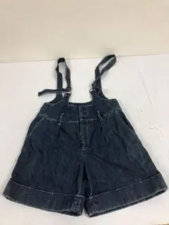 Heather ヘザー★デニムショートパンツ サロペット オーバーオール★M