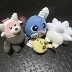 【4点】ポケットモンスター　ぬいぐるみ　ポケモン　まとめ売り　セット