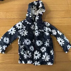 BREEZE 花柄フード付きアウター 90センチ
