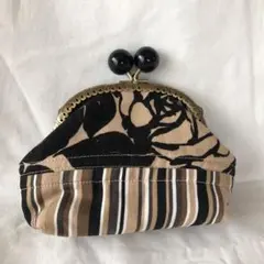 ハンドメイド   がま口ポーチ