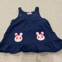 ミキハウス　ホットビスケッツ　ワンピース　100