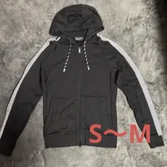 EMPORIO ARMANI ジップアップパーカー ブラック S