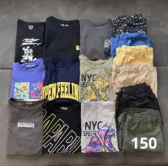 ま*も様 まとめ売り 子供服セット 男の子 150 夏服