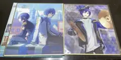 プロジェクトセカイ、プロセカ、KAITO、色紙、2点