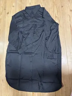 レディースロングシャツブラウスブラック