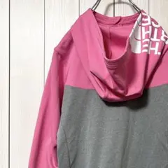 ノースフェイス パーカー ジャケット ツートンカラー フードロゴ 150cm