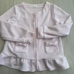 120サイズ ピンク カーディガン