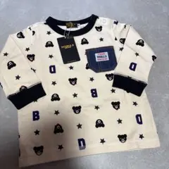 DOUBLE.B 長袖カットソー 80 ミキハウス　新品