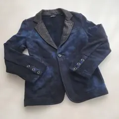 DIESEL ディーゼル　ジャケット 黒　青　サイズ10　140　150