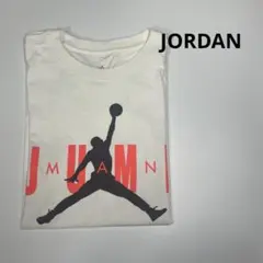 【Jordan】 メンズ　S Tシャツ　ロゴプリント　白　バスケ