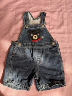 ミキハウス　デニムサロペット　70-80