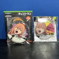 パワー チェンソーマン 缶バッジ A レゼ篇 劇場版 ラメキラ