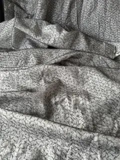 シフォン　オーガンジー生地　ハギレ　黒500㌢×90㌢