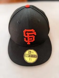 SF Giants 59FIFTY キャップ 7 3/8 黒