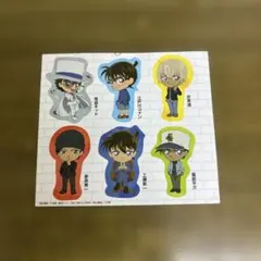 名探偵コナン デフォルメキャラクターシール 6枚セット