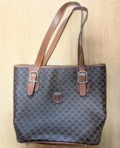 CELINE トートバッグ マカダム柄