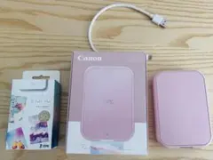 【超美品・ほぼ新品】Canon インスピックiNSPiC ピンク 本体＋新品用紙