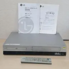 LG VHSビデオDVDプレイヤー DVCR-B300 - メルカリ