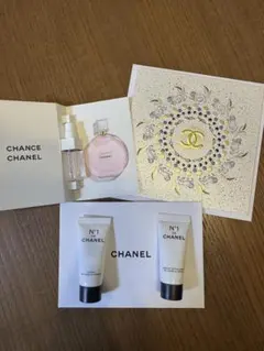 CHANEL⭐︎サンプルセット ホリデーメッセージカード付